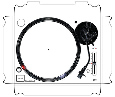 Technics 1200 / 1210 MK7 Skin White